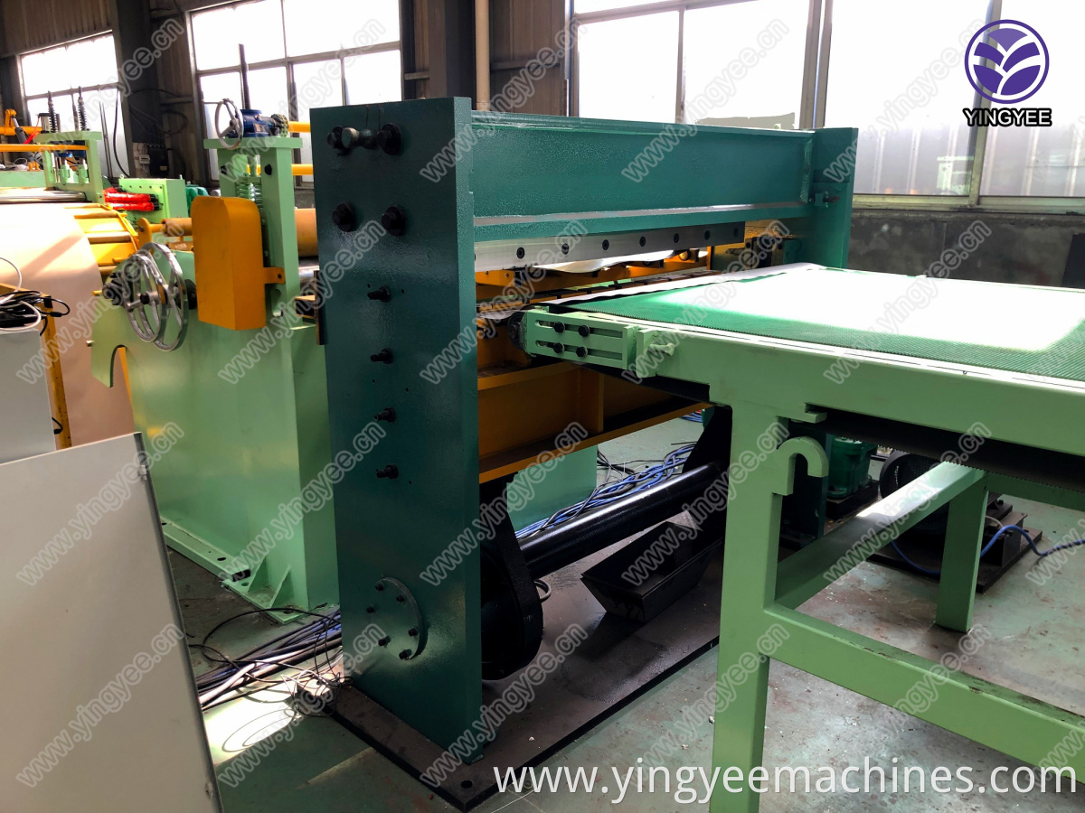 cut to length line making the coil to the plate with high production capacity